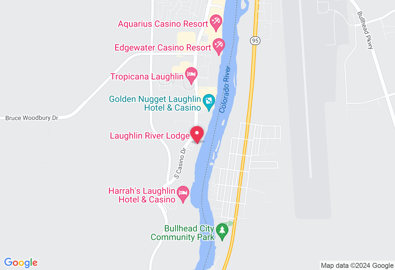 Laughlin hotels map