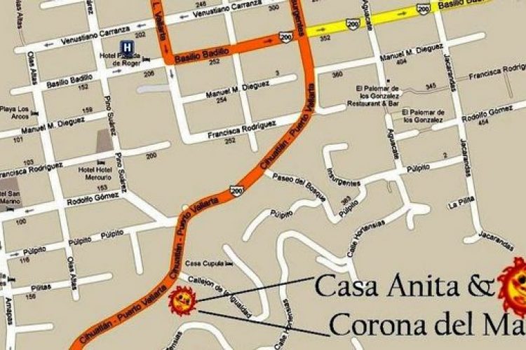 Hotel in PUERTO VALLARTA | Casa Anita and Corona Del Mar 